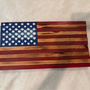 Wooden American Flag Wall Art